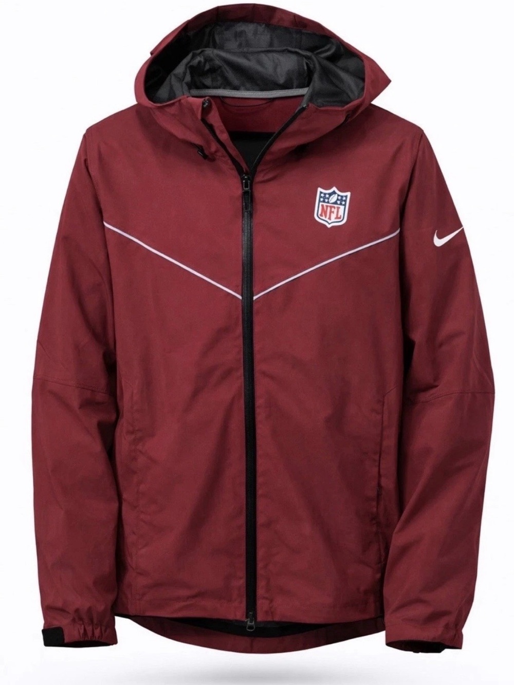 Nike NFL Shield Football On-Field Team Issue Rain Jacket Mens Size Small